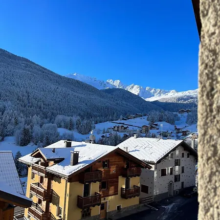 Апартаменты Casa Amabile - Mansarda In Legno Con Balcone A 10Km Da Bormio Semogo